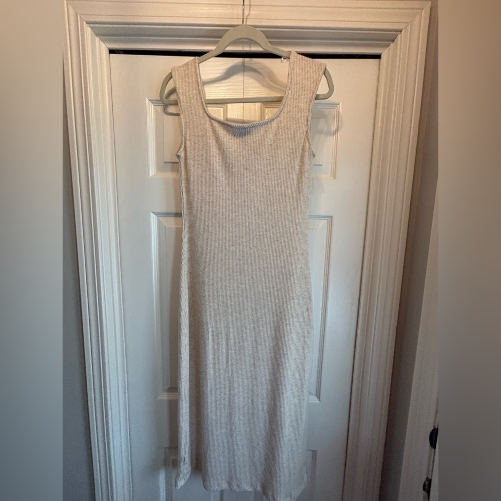 Universal threads midi body con woven dress